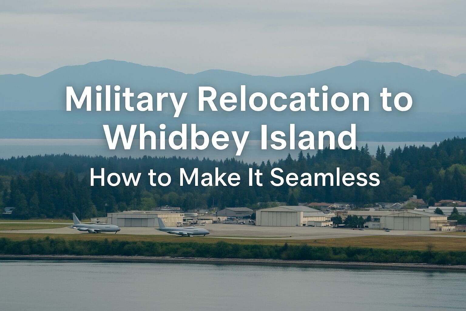 Military family relocating to NAS Whidbey Island with a streamlined PCS plan and VA loan support.
