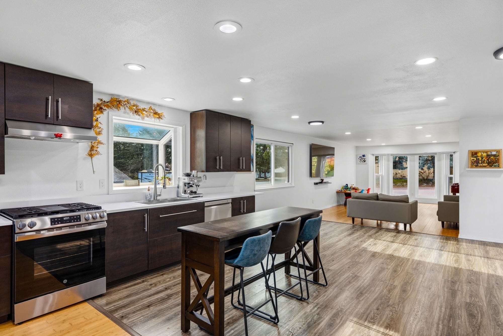 Winter listing on Whidbey Island showing why colder months can be a great time to sell.